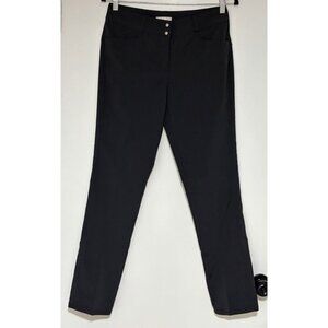 Adidas Lightweight Black Performance Women’s Microfiber Chino Golf Pants Size 4